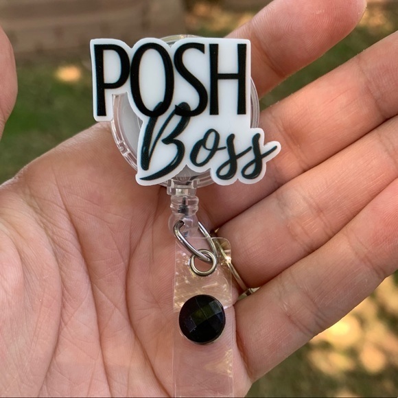 Posh Boss Badge Holder - Picture 1 of 5